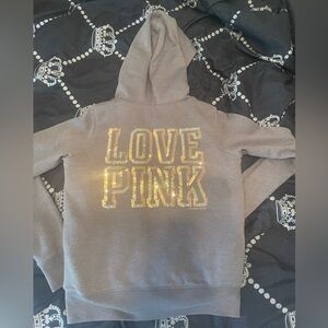 Victoria’s Secret pink fur jacket